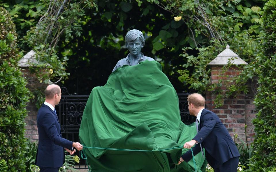 The Duke of Sussex last visited Britain in July 2021 to unveil a statue of Diana, Princess of Wales. However, a spokesman said his security was compromised while leaving a charity event - Dominic Lipinski/PA Wire