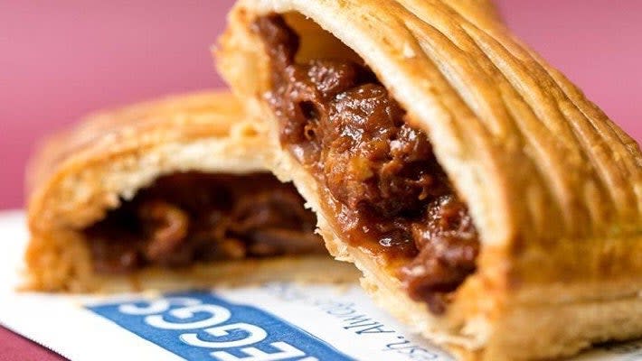 Cadbury is not alone in creating plant-based products with pasty kings Greggs' and chicken gurus KFC also following suit (Greggs)