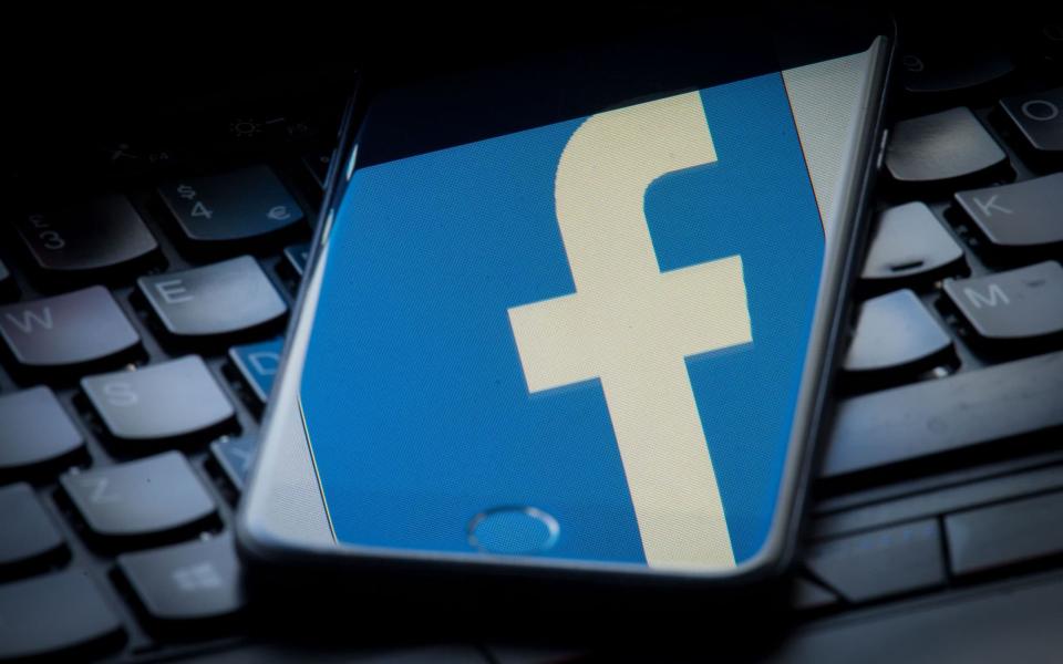 Facebook said it will not remove the groups unless contacted by a rights holder - PA