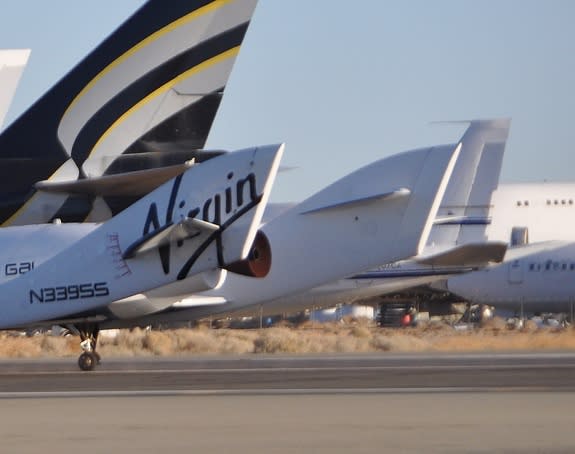 SpaceShipTwo undertook its 23rd glide flight on Dec. 19 in the pre-powered portion of its incremental test flight program. This was a significant flight as it was the first with rocket motor components installed, including tanks. It was also th
