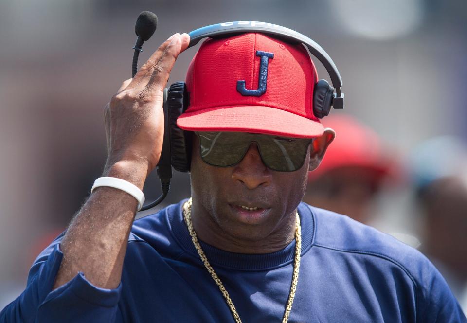 Some college football writers really like the possibility of Deion Sanders as the next head coach of the Arizona State football team.