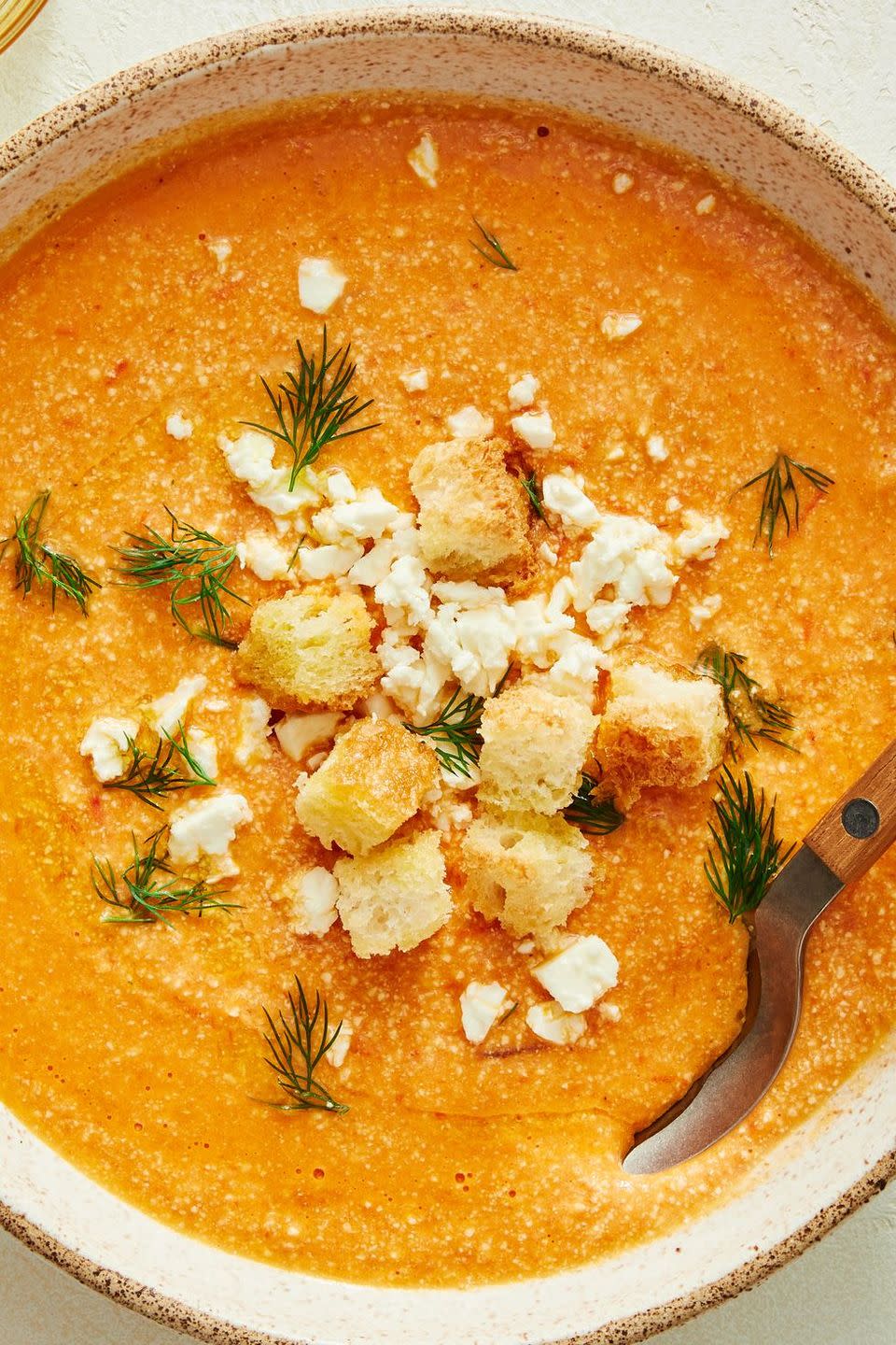 Baked Feta Soup