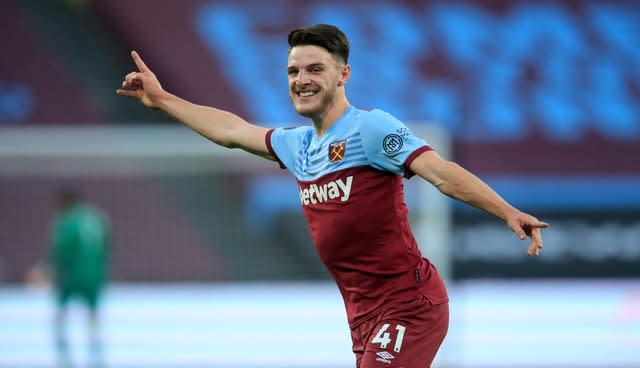 Declan Rice could also be on the move this summer