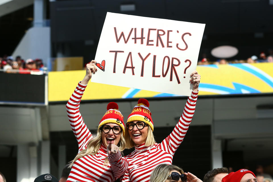 不少球迷觀賽時都希望一睹Taylor Swift的風采。 (Photo by Jevone Moore/Icon Sportswire via Getty Images)