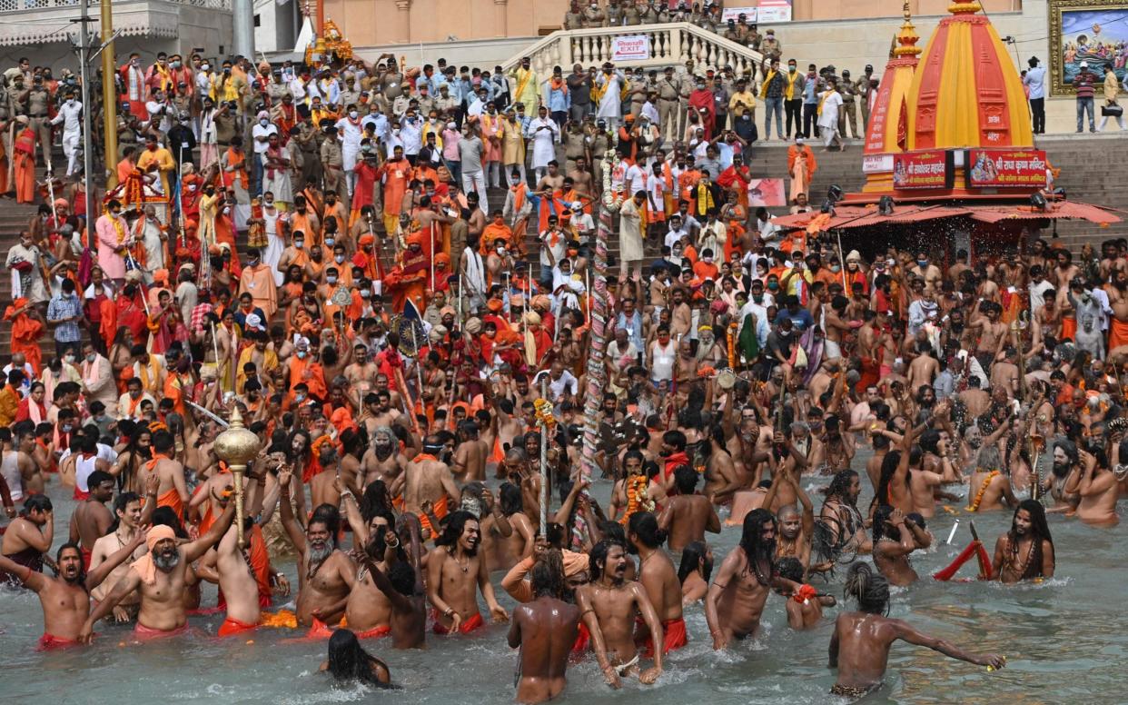 Kumbh Mela is one of the largest peaceful gatherings at one place in the world - AFP