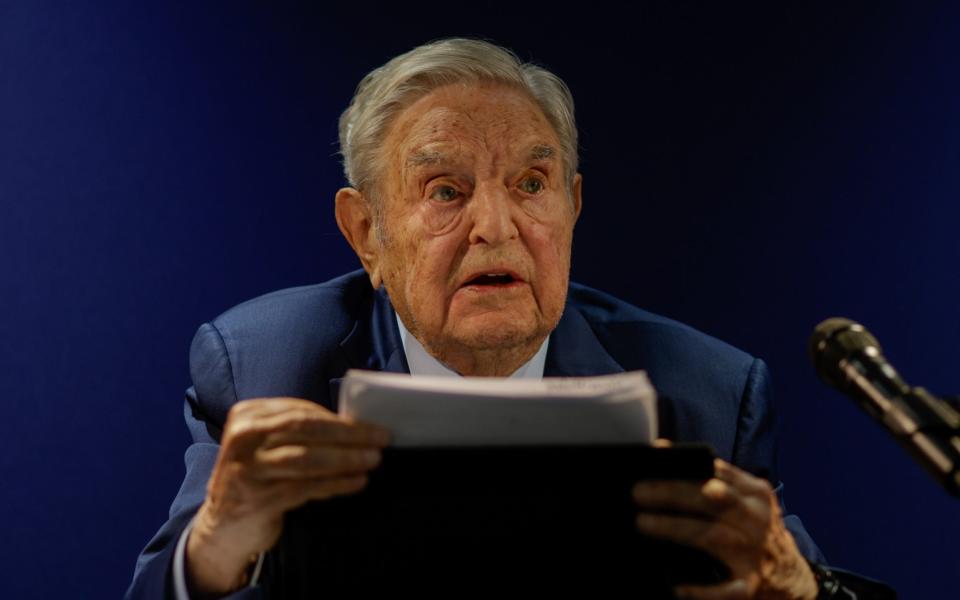 Billionaire George Soros - Jason Alden/Bloomberg