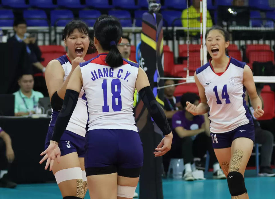 藉由參與成人國際賽中華女排U20小將們得到不少寶貴經驗。摘自Avc亞洲排球聯合會