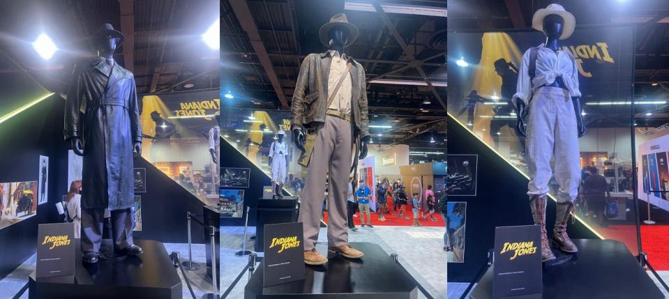 "Indiana Jones" costumes seen at D23 Expo