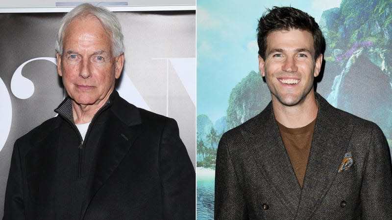 Mark Harmon (Arturo Holmes/Getty Images), Austin Stowell (Jon Kopaloff/Getty Images)