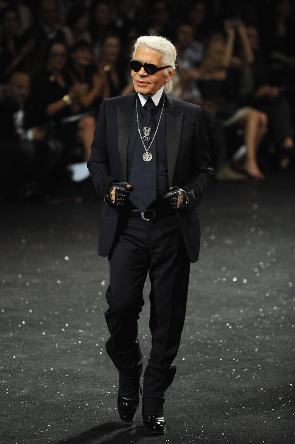 The late Karl Lagerfeld (Pascal Le Segretain / Getty Images)