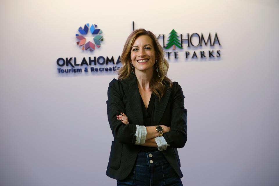 Shelley Zumwalt, director of the Oklahoma Tourism and Recreation Department, is pictured March 10.