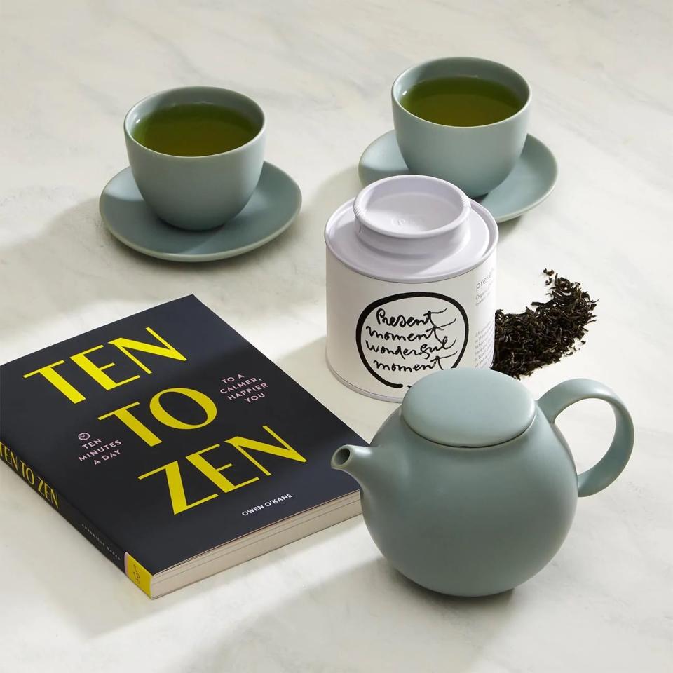 <p><a href="https://go.redirectingat.com?id=74968X1596630&url=https%3A%2F%2Fknackshops.com%2Fproducts%2Ffinding-your-zen-tea-set&sref=https%3A%2F%2Fwww.womansday.com%2Frelationships%2Fdating-marriage%2Fg40430171%2F10th-anniversary-gift-ideas%2F" rel="nofollow noopener" target="_blank" data-ylk="slk:Shop Now;elm:context_link;itc:0;sec:content-canvas" class="link ">Shop Now</a></p><p>Finding Your Zen Tea Set</p><p>knackshops.com</p><p>$192.00</p><span class="copyright">Knack</span>