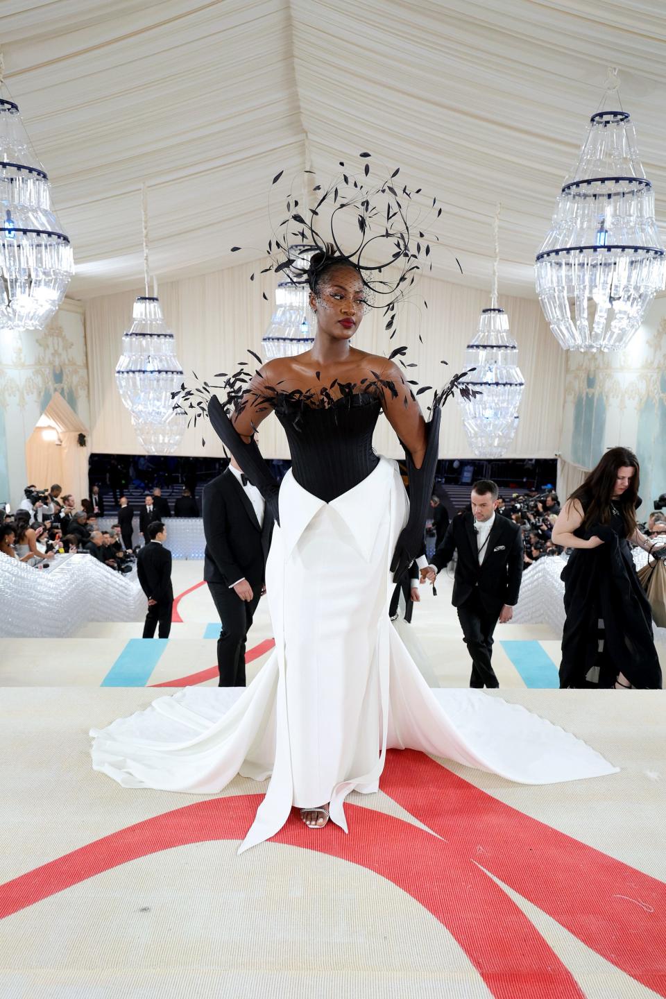 Tems attends the 2023 Met Gala.