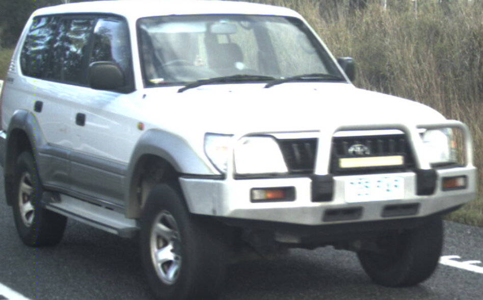 Krissie-Lee Sheridan's Toyota 4WD. She was travelling to Blackwater when she went missing.