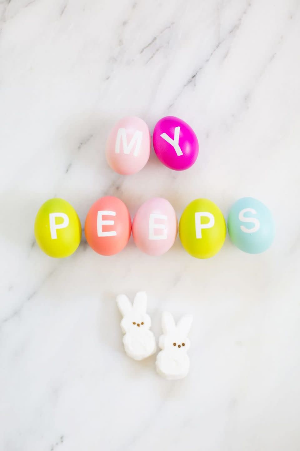 7) Alphabet Easter Eggs