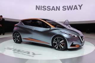 Nissan Sway Concept - 2015 Geneva Motor Show live photos