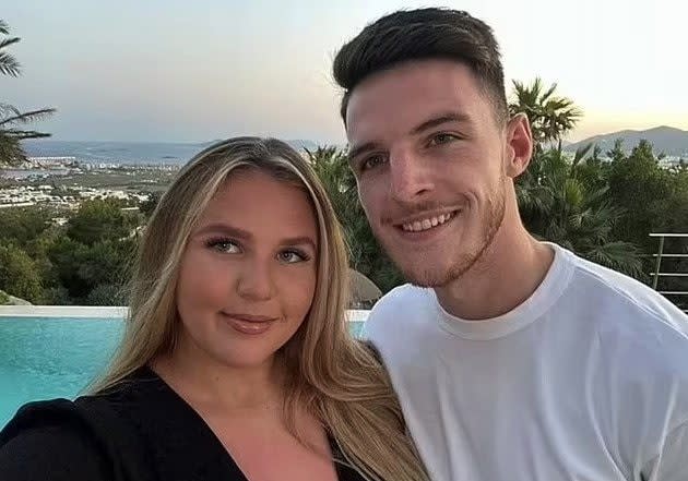 Lauren Fryer and Declan Rice share a son together