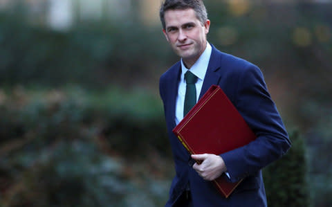 Britain's Secretary of State for Defence Gavin Williamson arrives in Downing Street in London - Credit: Reuters