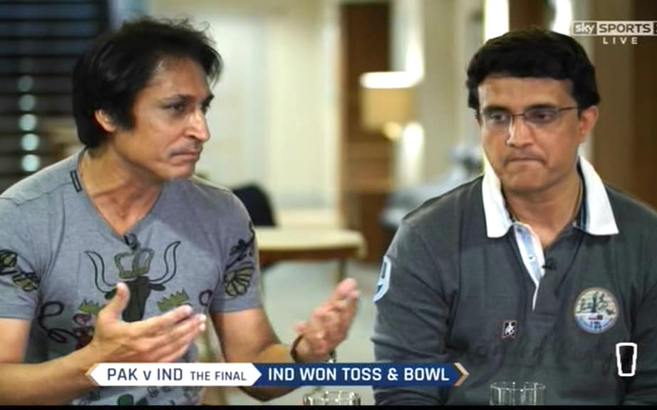 Sourav and Ram Raja - Credit: Sky Sports