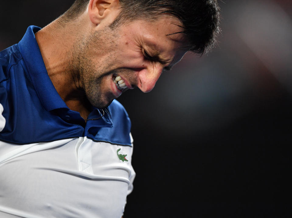 Djokovic lost in straight sets to the Korean youngster: Getty