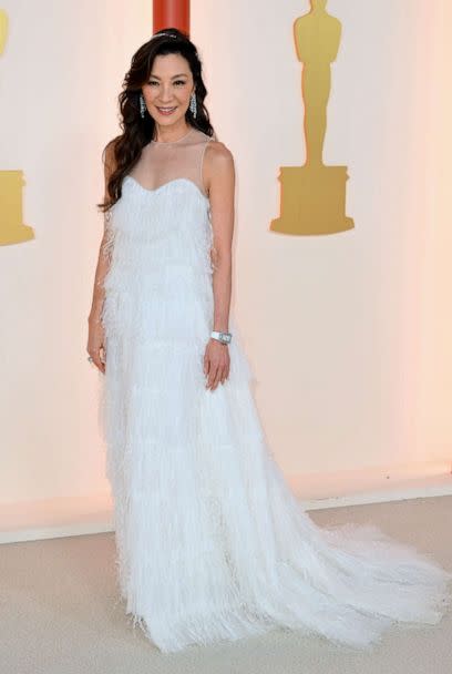 PHOTO: Michelle Yeoh attends the 95th Annual Academy Awards in Los Angeles, Mar. 12, 2023. (Angela Weiss/AFP via Getty Images)