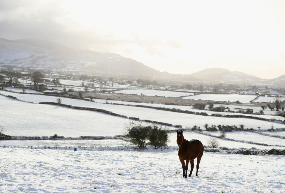 In pictures: Snow blankets Britain