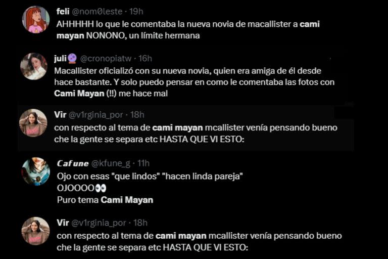 Las repercusiones en Twitter sobre el comentario de Ailén Cova fueron letales (Captura Twitter)