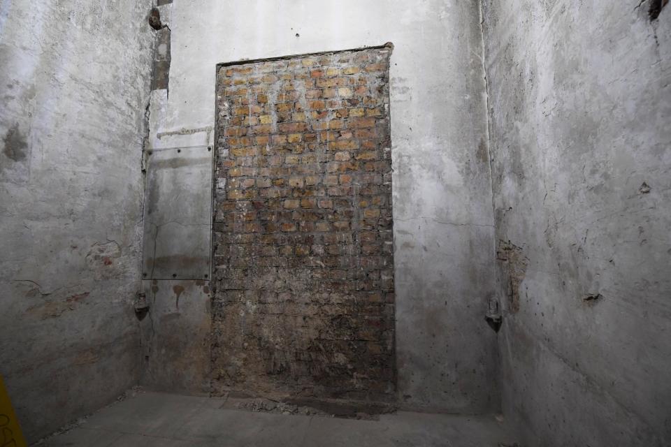 The doorway was created for the procession to the Coronation banquet of Charles II in 1661 (PA)