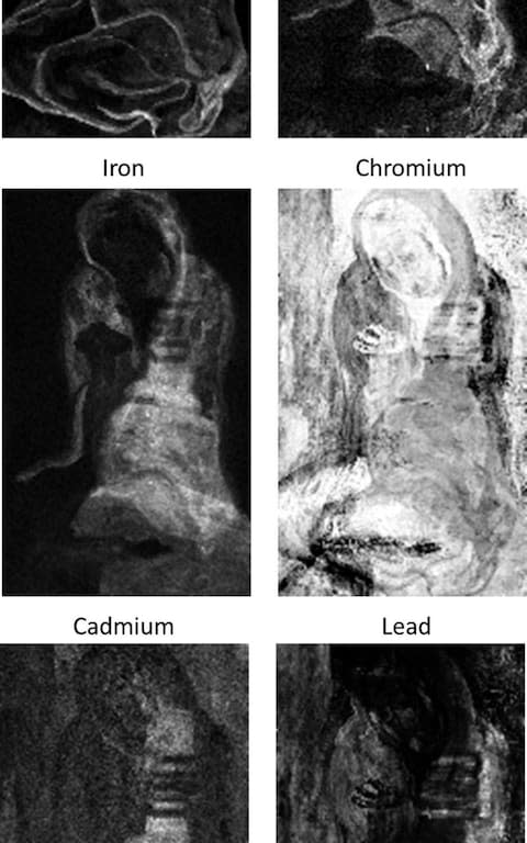 X-rays revealing what's beneath Picasso's painting - Credit: PA