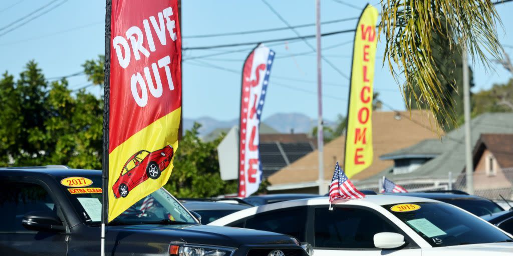 used car sales and prices drop off from their pandemic highs