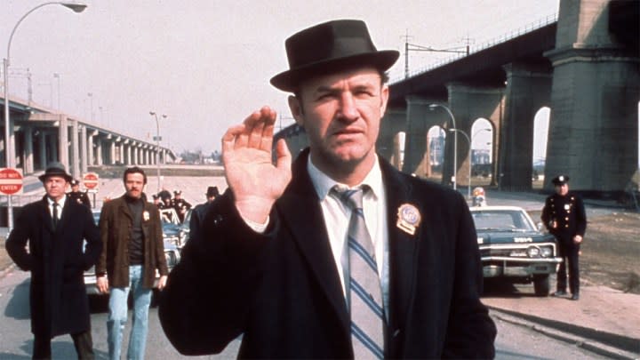 Gene Hackman in The French Connection.