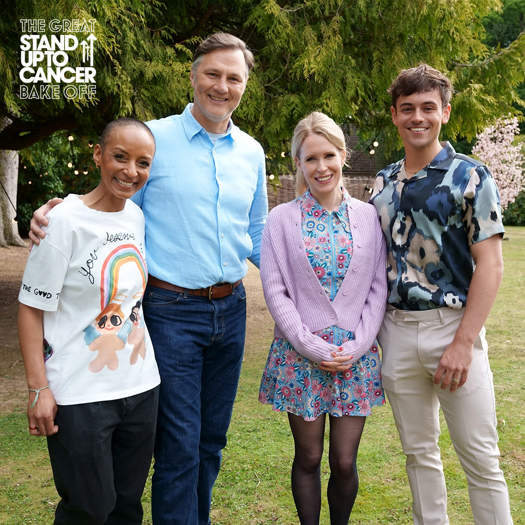 Adele Roberts, David Morrissey, Lucy Beaumont and Tom Daley: The Great Stand Up To Cancer Bake Off (Channel 4)