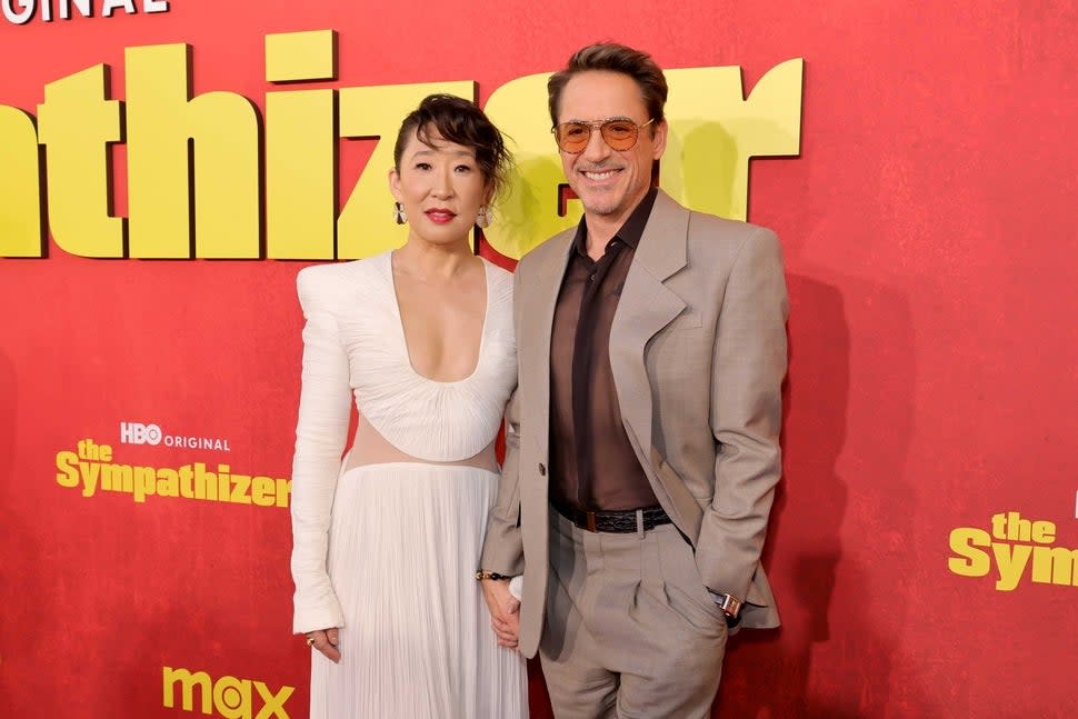 Sandra Oh and Robert Downey Jr