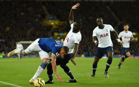 Richarlison going to ground - Credit: GETTY IMAGES