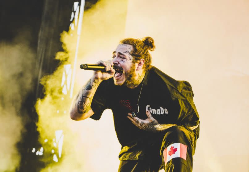 Post Malone, photo by Lior Phillips