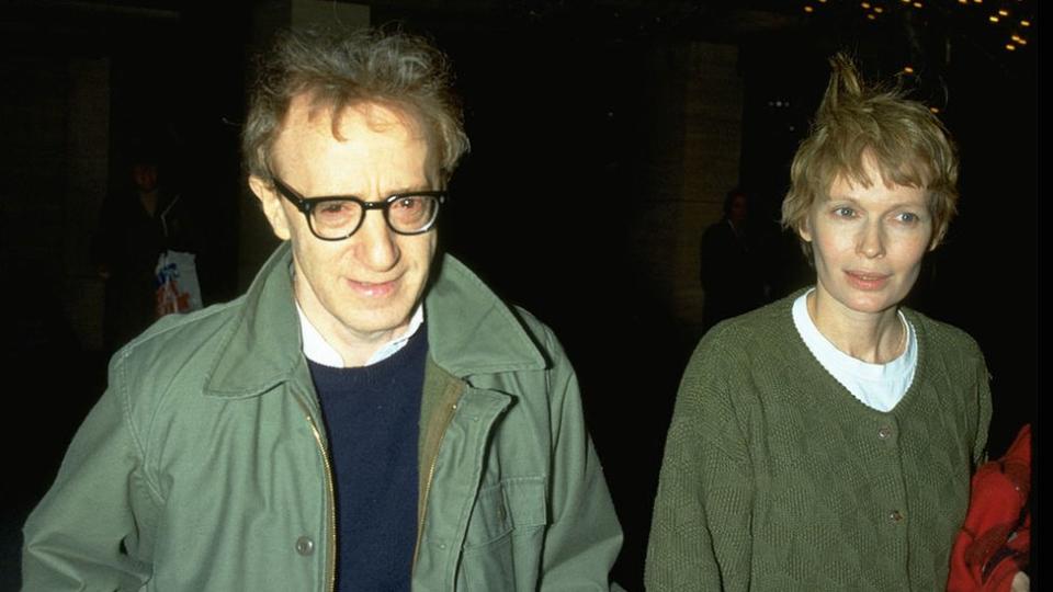 Woody Allen y Mia Farrow