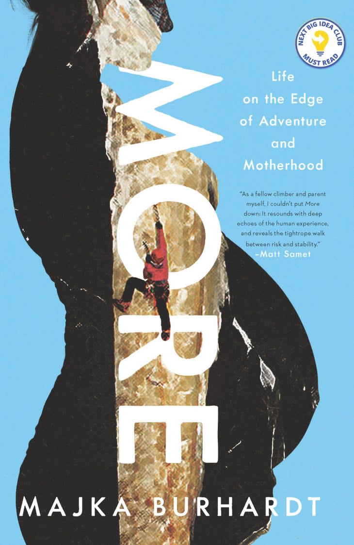 Cover image of Burhardt's new book, "More."