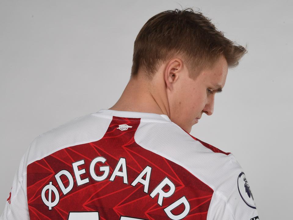 Martin Odegaard will wear the No11 shirt at his new club (Getty)