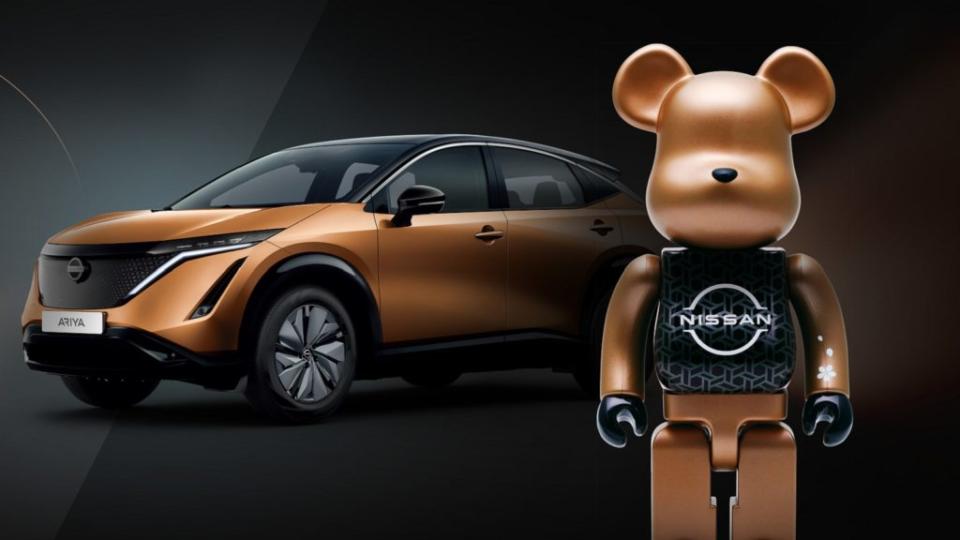 Nissan在車展中還將限量發售聯名庫柏立克熊。(圖片來源/ Nissan)