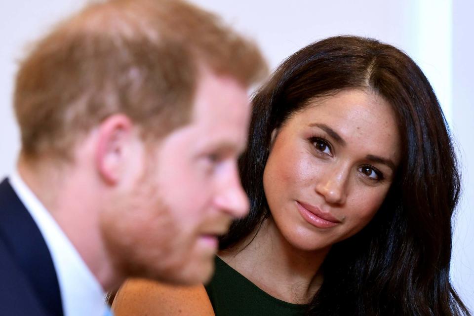 Meghan and Harry are set to close their Buckingham Palace office, it has been reported (REUTERS)