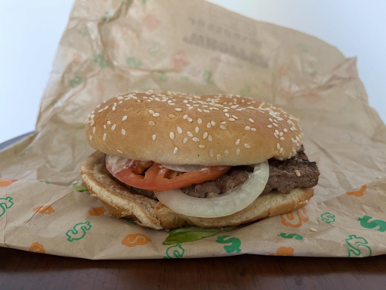 Whopper from burger king