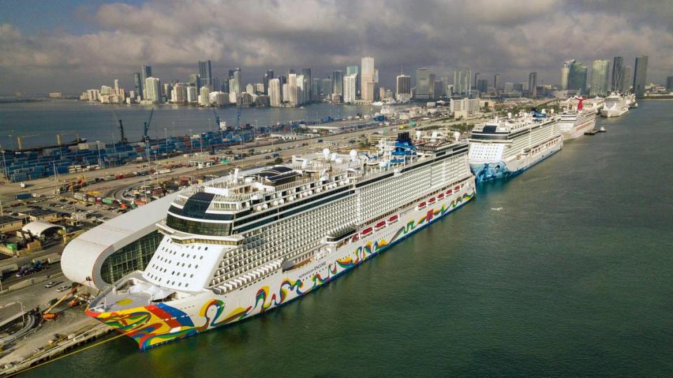 Norwegian Cruise Line Holdings said it will not resume cruising until at least Jan. 1 on its three brands Norwegian, Oceania and Regent Seven Seas. 