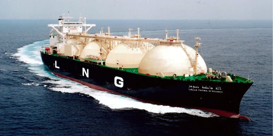 For the first time in history, liquified natural gas supplies to Europe from the United States