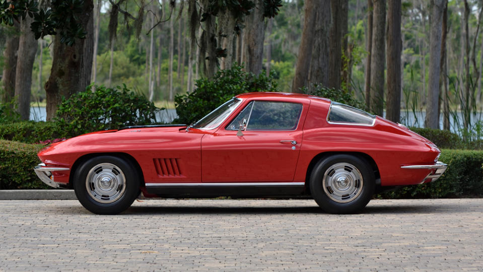 A 1967 Corvette Sting Ray.