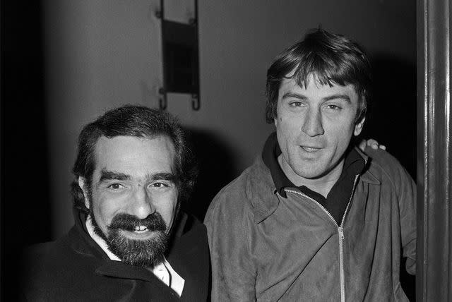 <p>Edoardo Fornaciari/Getty</p> Martin Scorsese and Robert De Niro in 1982