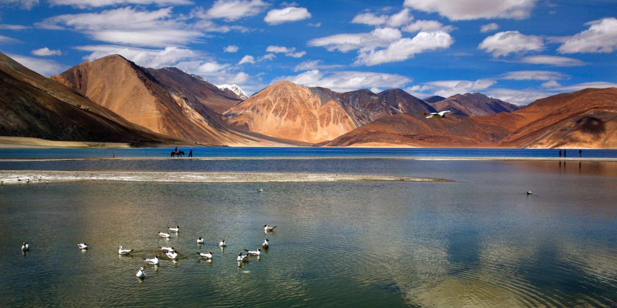 India China Pangong Lake