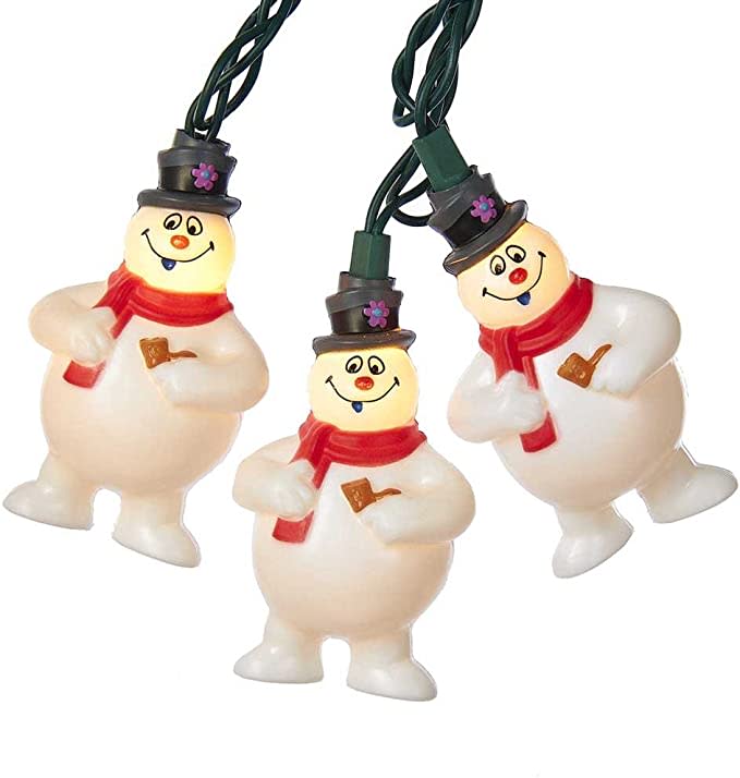 kurt adler light frosty the snowman best christmas lights