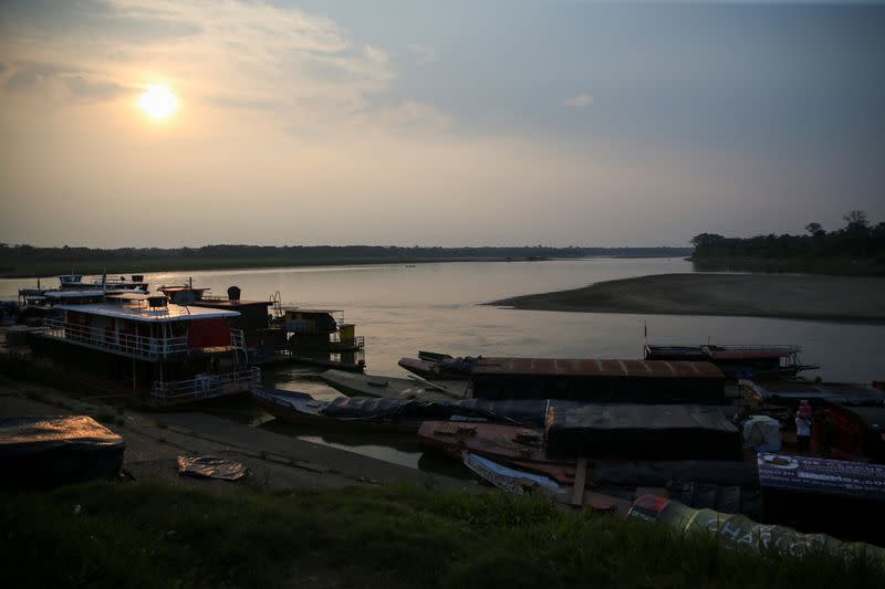 FOTO DE ARCHIVO. Panorámica del río Guaviare en la ciudad de San José del Guaviare, sede de una de las rondas de la negociación de paz entre el Gobierno de Colombia y el Estado Mayor Central (EMC), una facción de las FARC que rechazó el acuerdo del 2016, en San José del Guaviare