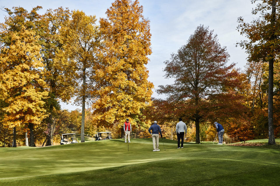 <p>Courtesy of Auberge Resorts Collection</p><p>Primland Resort is situated on 12,000 private acres of untouched wilderness and boasts Virginia’s No. 1 public golf course and top 25 in the country according to GolfDigest. The course is also consistently revered as one of the most beautiful and challenging resort courses across the country. Complementing the Donald Steel-designed course, Primland’s wine program featuring the Schlumberger Wine Cellar and world-class wine dinners and tastings delivers an unmatched and highly acclaimed wine experience for guests. The resort’s golf offerings paired with an exceptional wine program make Primland uniquely suited for a weekend of adventure and indulgence.</p><p>Partnering with some of the leading names in golf, culinary and wine from across the country, Primland’s Golf & Wine Classic seamlessly blends intimate culinary and oenophile experiences and world-class golf and adventure. The weekend will begin with a shotgun start on Saturday, followed by a four-course dinner featuring wines from <a href="https://www.flowerswinery.com/" rel="nofollow noopener" target="_blank" data-ylk="slk:Flowers Vineyards & Winery;elm:context_link;itc:0;sec:content-canvas" class="link ">Flowers Vineyards & Winery</a>’s esteemed Pinot Noir and Chardonnay collections hailing from the Sonoma Coast.</p><p>The celebrations and partner golf tournament continue with a day on the Highland Course, including a Southern-style lunch on the greens by critically acclaimed chef and cookbook author <a href="https://usw2.nyl.as/t1/140/bwn6e8w5rlse4hc86ujmpqyxb/8/d5457b6bbced55fe7f83565d31da15de396176a3969307ac49c862b65aa05083" rel="nofollow noopener" target="_blank" data-ylk="slk:Kenny Gilbert;elm:context_link;itc:0;sec:content-canvas" class="link ">Kenny Gilbert</a>. A Champion’s toast at the Tobacco Barn will recognize the weekend’s golf tournament winners, followed by an elevated Southern Supper prepared by Chef Gilbert and paired with <a href="https://www.amuletestate.com/" rel="nofollow noopener" target="_blank" data-ylk="slk:Amulet Estate;elm:context_link;itc:0;sec:content-canvas" class="link ">Amulet Estate</a>’s coveted Cabernet Sauvignon from Napa Valley’s finest growing regions. Following the tournament’s conclusion, guests are invited to enjoy a leisurely day filled with spa rejuvenation, guided horseback rides and endless exploration possibilities.</p>