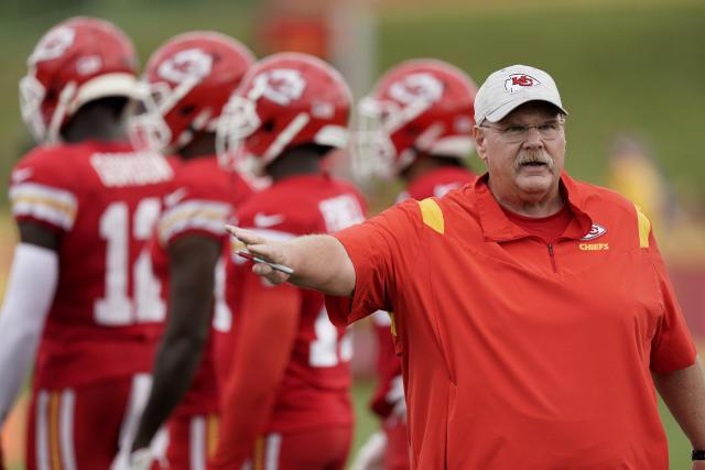 Patrick Mahomes, Andy Reid KC Chiefs start NFL training camp